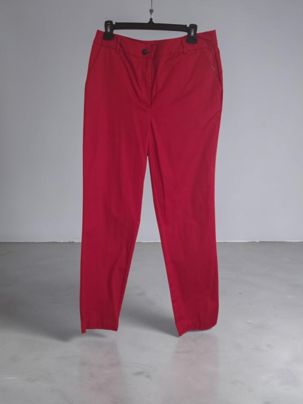 Chaps Straight Leg Red Pants